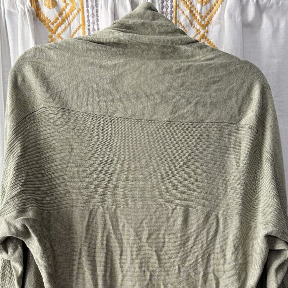 Lululemon Cashlu Knit Wrap Sweater (Size XS/S) Rosemary Lightweight Cardigan - Picture 7 of 12